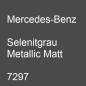 Preview: Mercedes-Benz, Selenitgrau Metallic Matt, 7297.